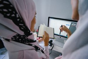 muslimah business women